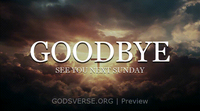 Goodbye motion background easter collection