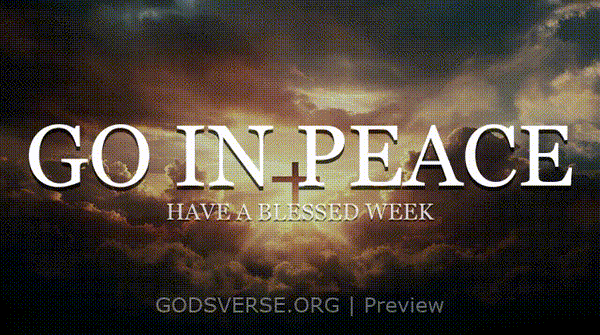 Go In Peace motion background easter collection