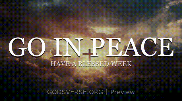 Go In Peace motion background easter collection