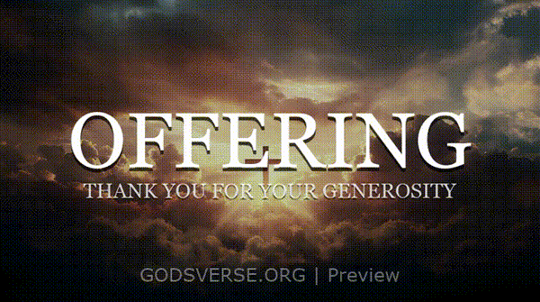 Offering motion background easter collection