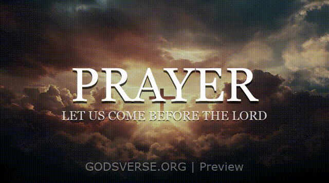 Prayer motion background easter collection