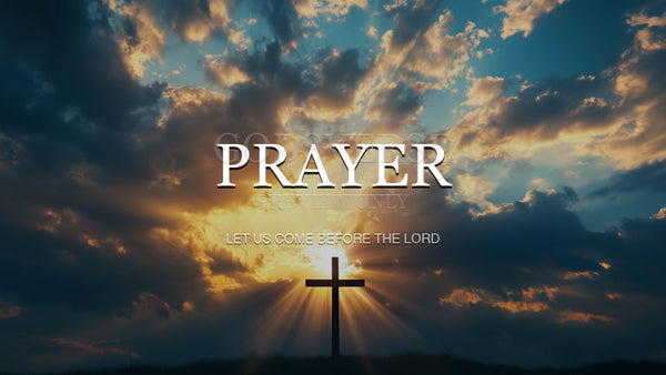 Prayer worship background easter collection