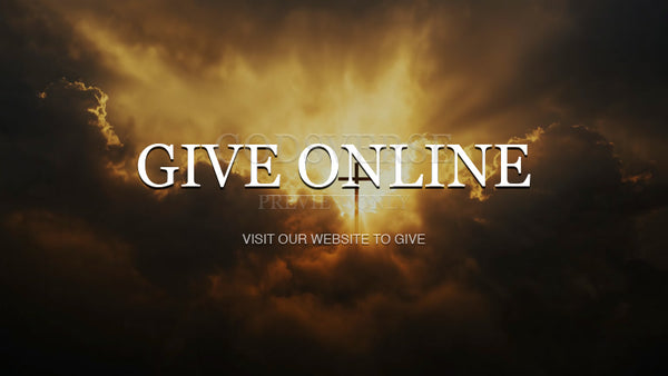 Give Online worship background easter collection
