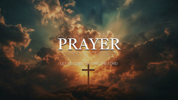 Prayer worship background easter collection