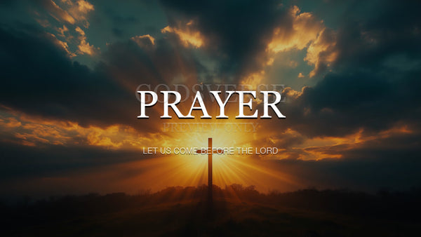 Prayer worship background easter collection