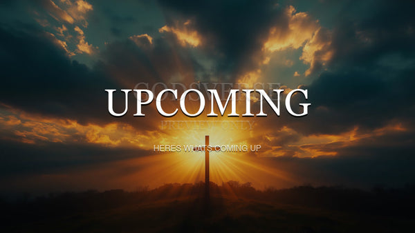 Upcoming worship background easter collection