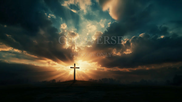 Blank worship background easter collection