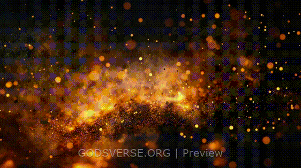 Blank motion background ember flame