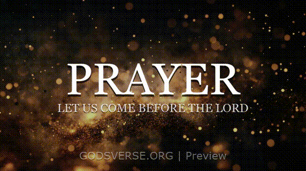 Prayer motion background ember flame