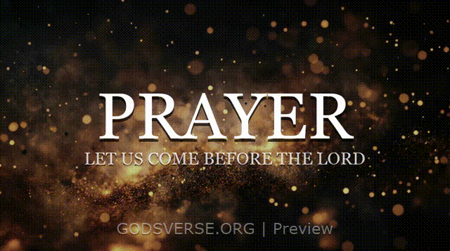 Prayer motion background ember flame