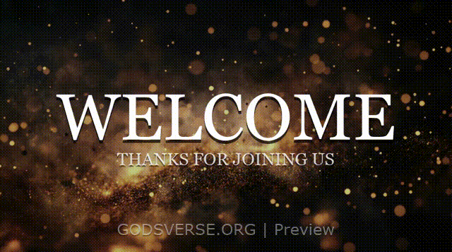 Welcome motion background ember flame