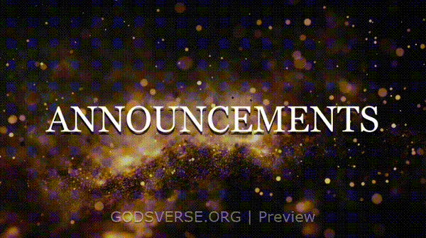 Announcements motion background ember flame