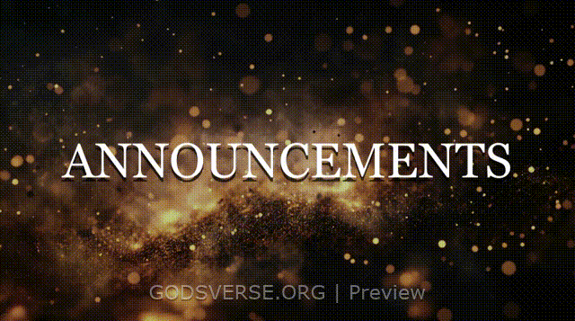 Announcements motion background ember flame