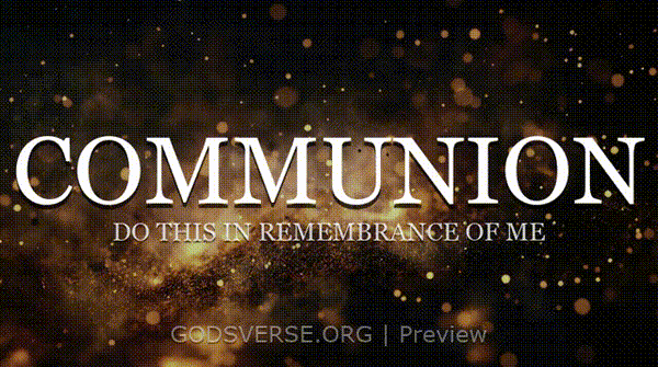 Communion motion background ember flame