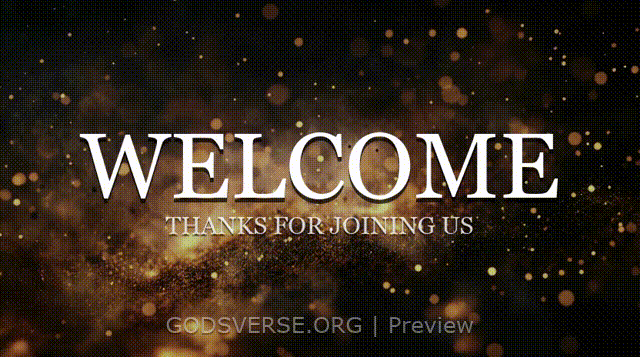 Welcome motion background ember flame