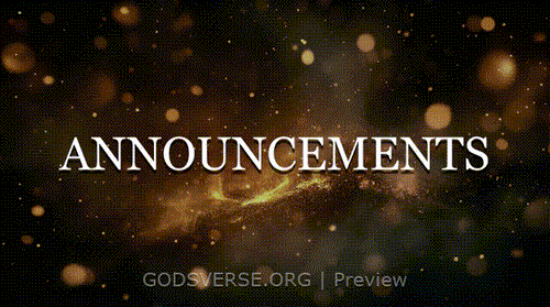 Announcements motion background ember flame