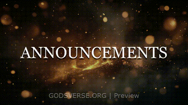 Announcements motion background ember flame