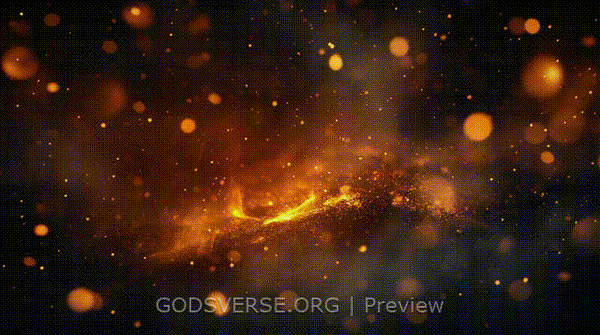 Blank motion background ember flame