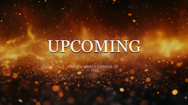 Upcoming worship background ember flame