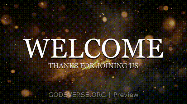 Welcome motion background ember flame