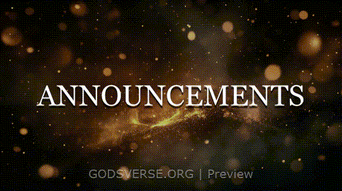 Announcements motion background ember flame