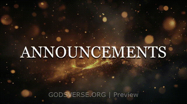 Announcements motion background ember flame