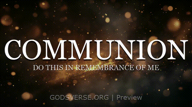Communion motion background ember flame