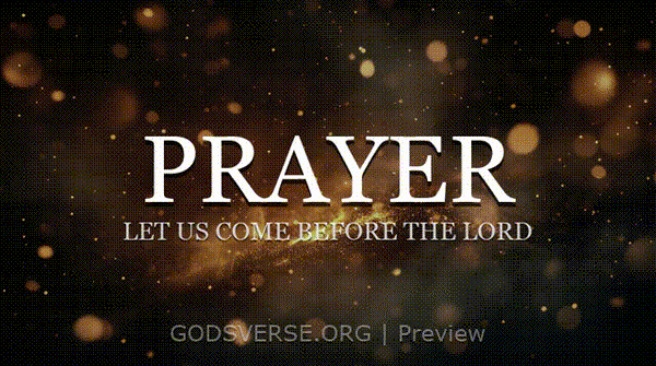 Prayer motion background ember flame