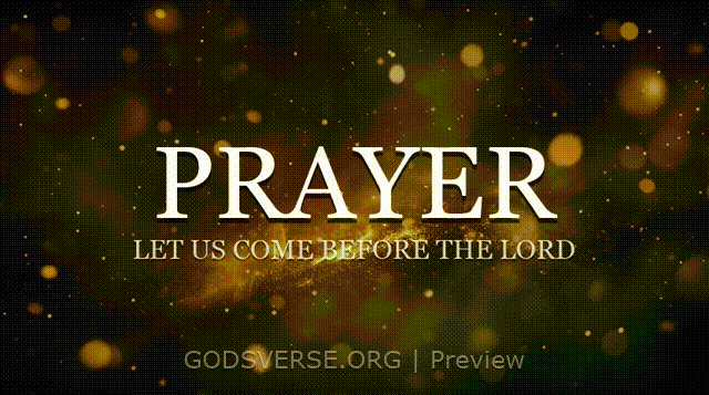 Prayer motion background ember flame
