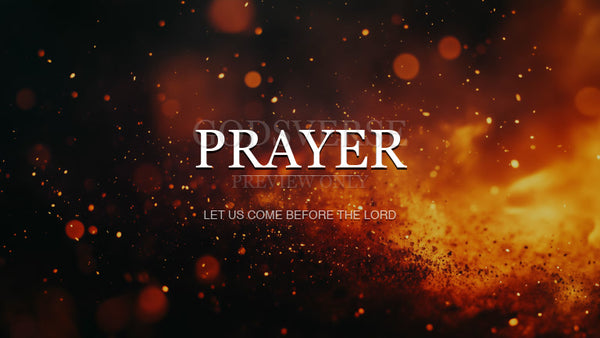 Prayer worship background ember flame