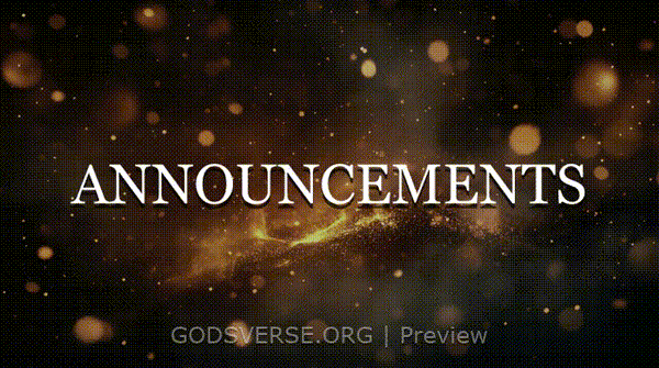 Announcements motion background ember flame