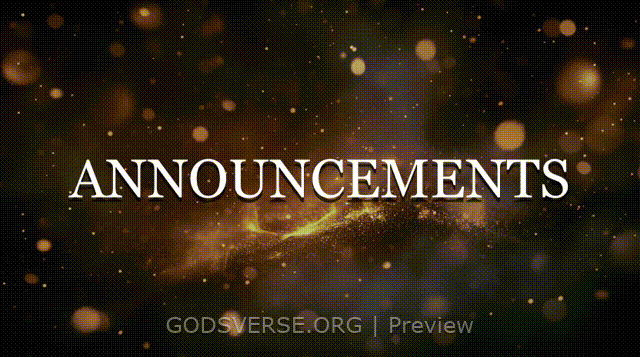 Announcements motion background ember flame