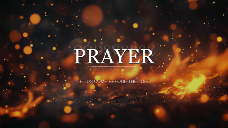 Prayer worship background ember flame