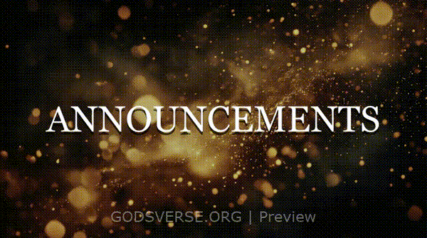 Announcements motion background ember flame