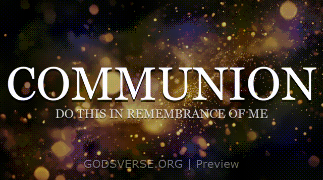 Communion motion background ember flame