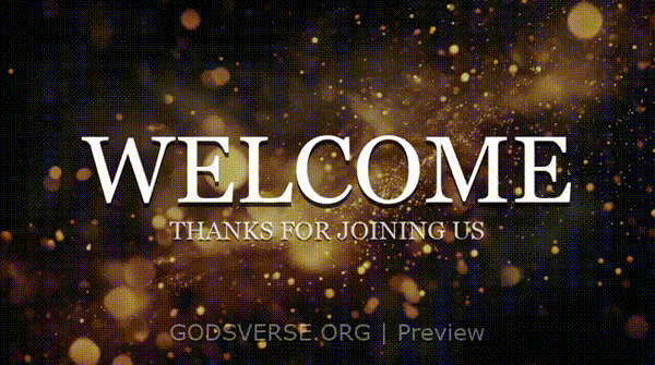 Welcome motion background ember flame