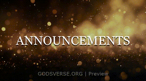 Announcements motion background ember flame