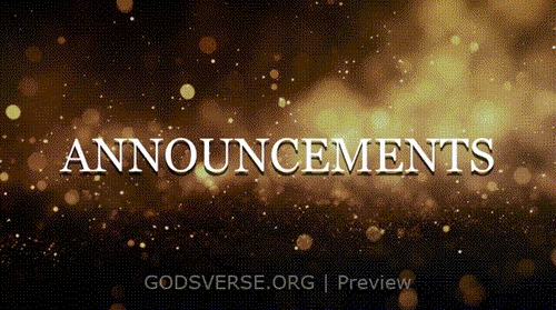 Announcements motion background ember flame