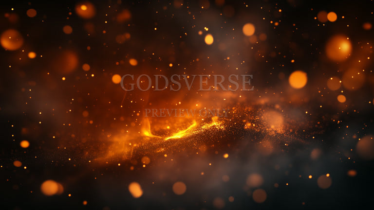 Blank worship background ember flame