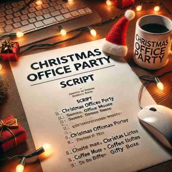 The Christmas Office Party — Christmas church skit cover image