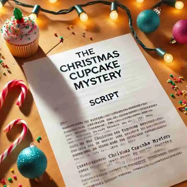 The Christmas Cupcake Mystery — Christmas church skit cover image
