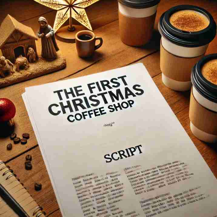 The First Christmas Coffee Shop — Christmas church skit cover image