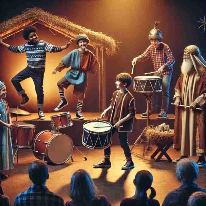 The Church Talent Show Nativity