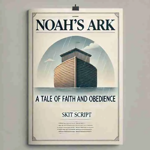 Noah’s Ark — church skit script cover image