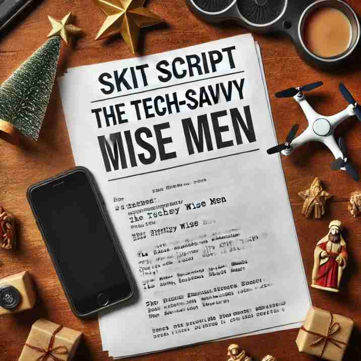 The Tech-Savvy Wise Men — Christmas church skit cover image