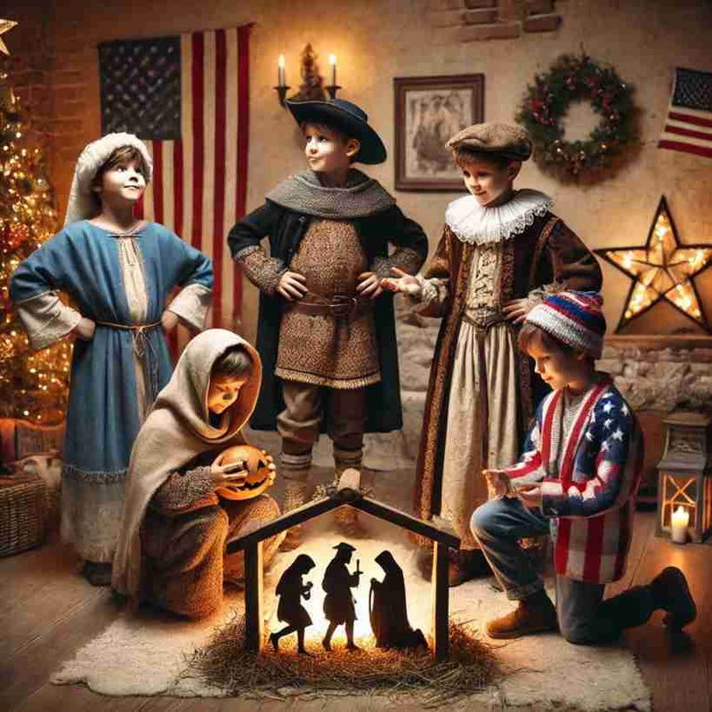 Christmas Through the Ages — Christmas church skit cover image