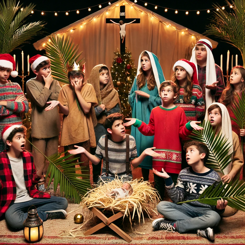 Palm Sunday in Bethlehem — Christmas church skit cover image