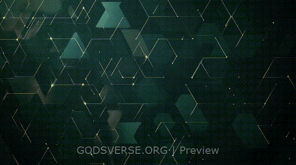 Blank motion background geometric worship