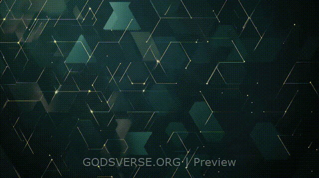 Blank motion background geometric worship