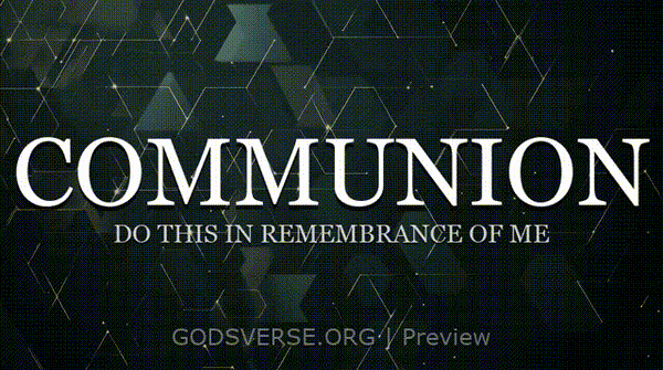 Communion motion background geometric worship